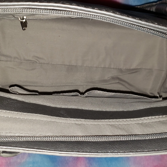 Apt 9 Gray and Silver Glitter Purse - Picture 4 of 12